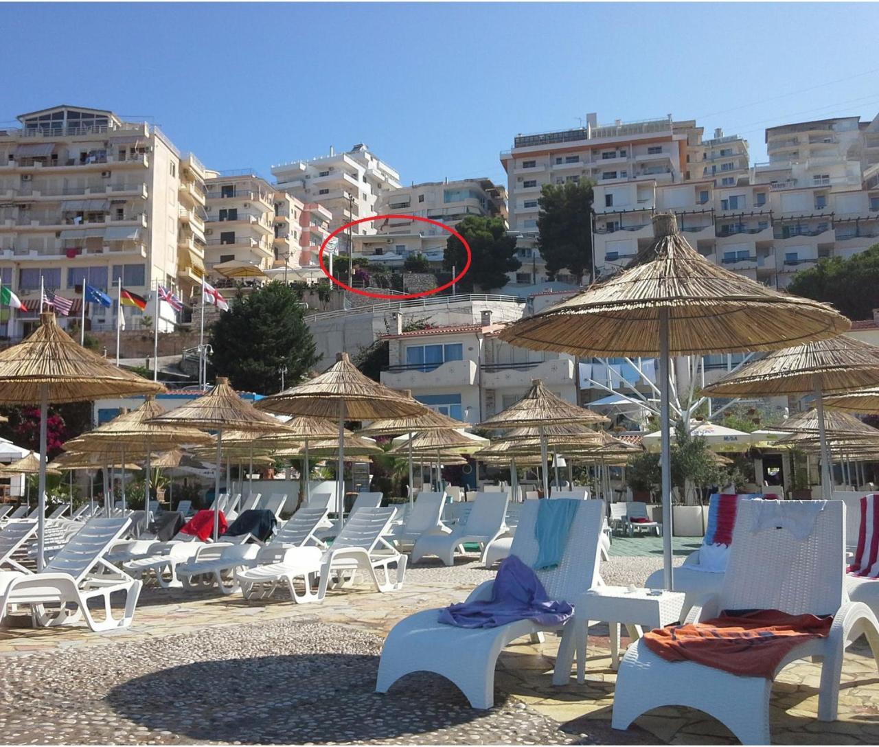 The Sun House Apartman Saranda Kültér fotó